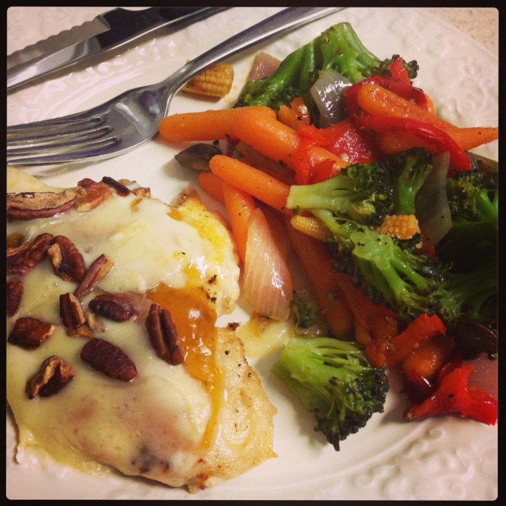brie and apricot chicken