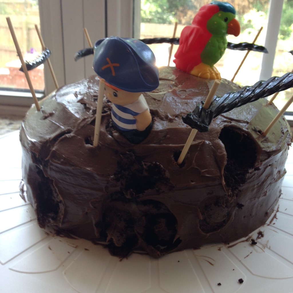 pirate cake pirated