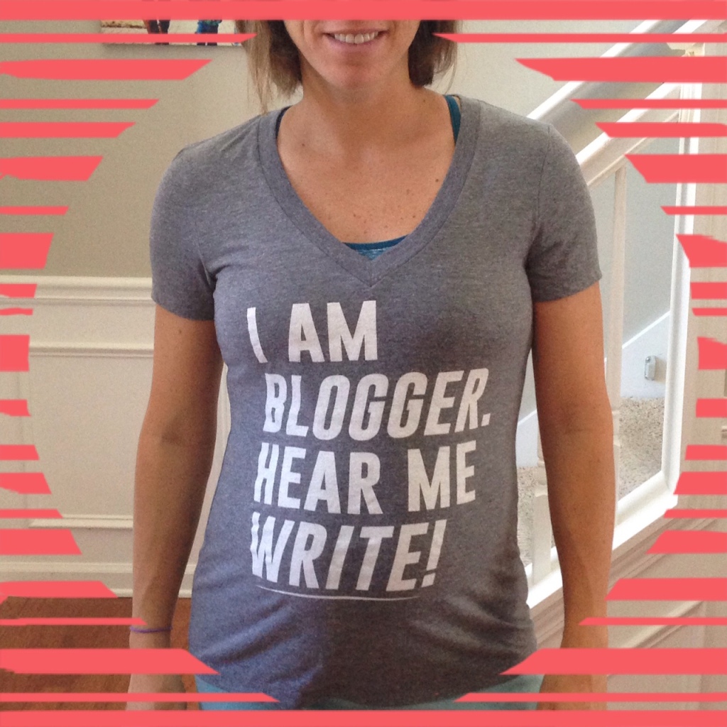 i am blogger shirt