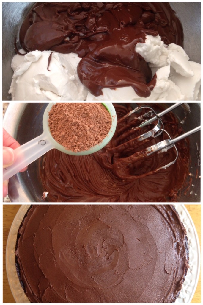 This three-ingredient Chocolate Coconut Cream Frosting is dairy free.