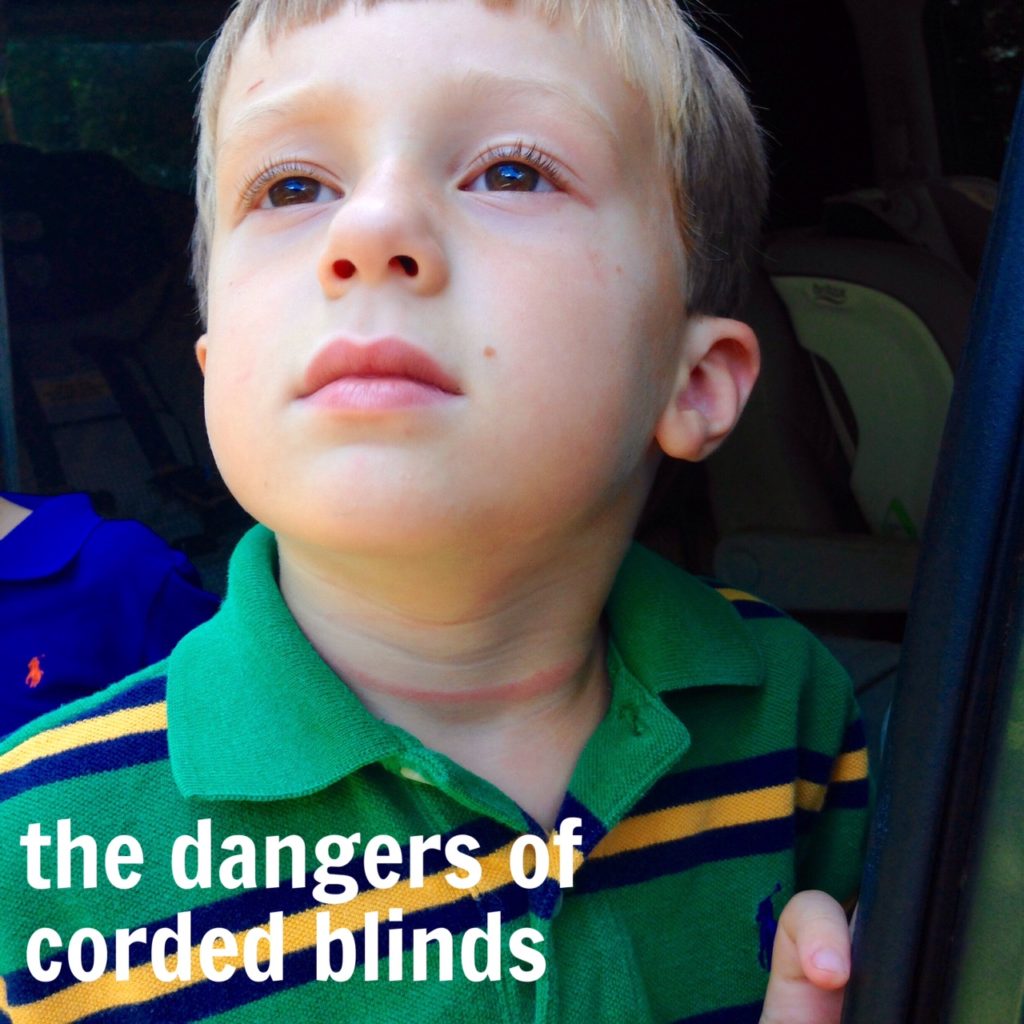 dangers of corded blinds