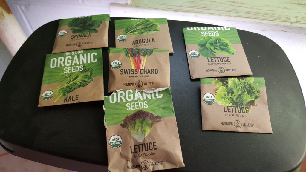 organic hydroponics seeds