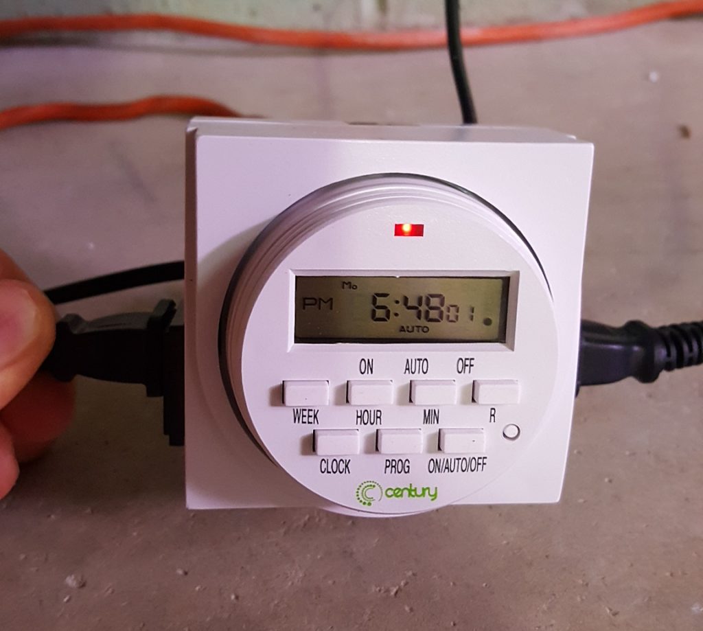 timer for hydroponics