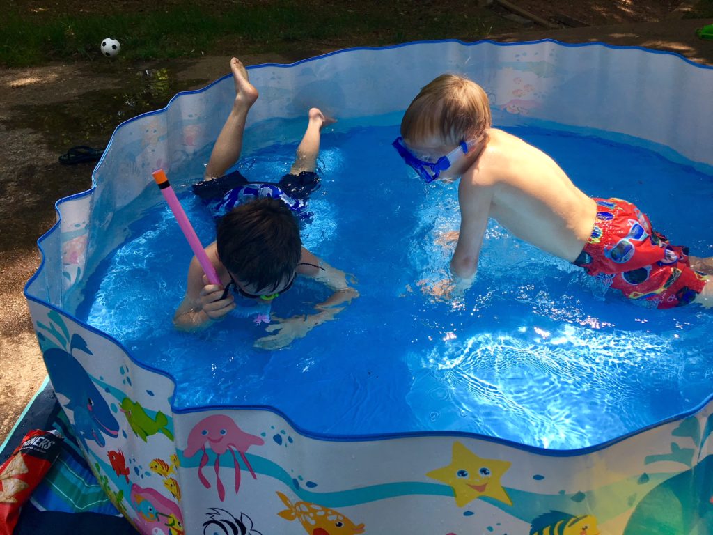 summer birthday party ideas baby pool