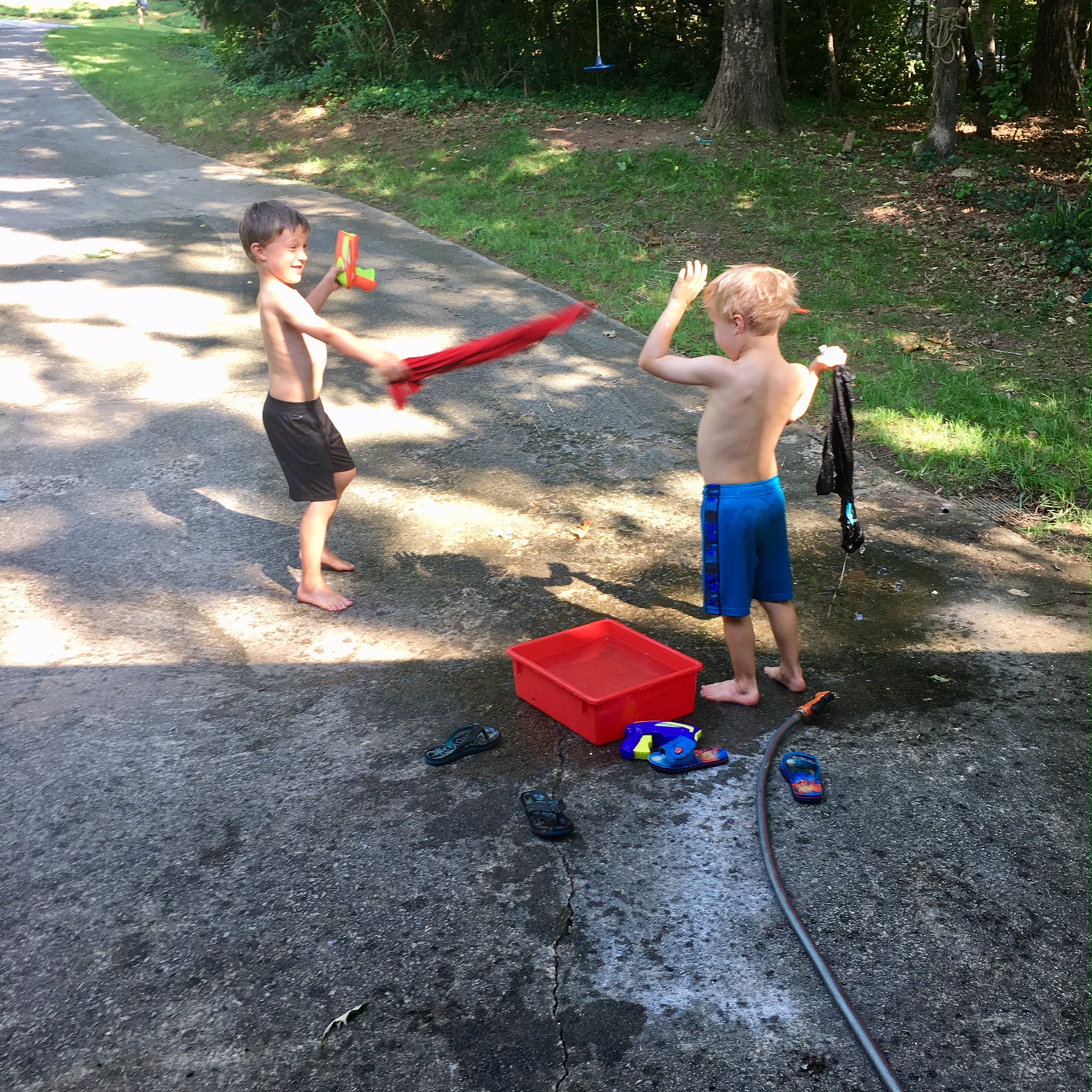 freelancing in the summer with kids