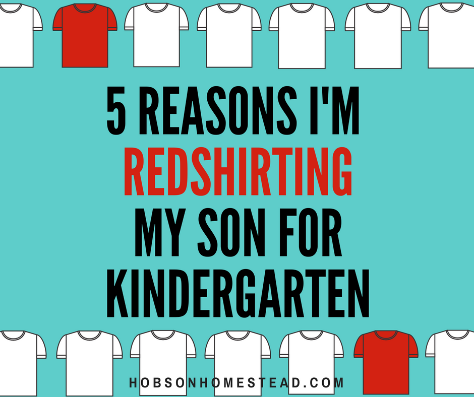 redshirting kindergarten
