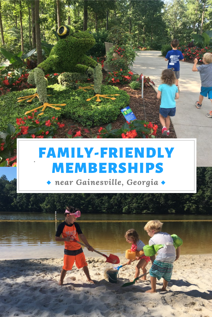 family friendly memberships near Gainesville, Georgia