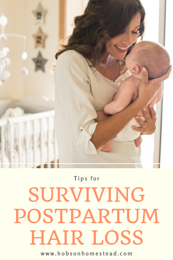 Tips for Surviving Postpartum Hair Loss Hobson Homestead