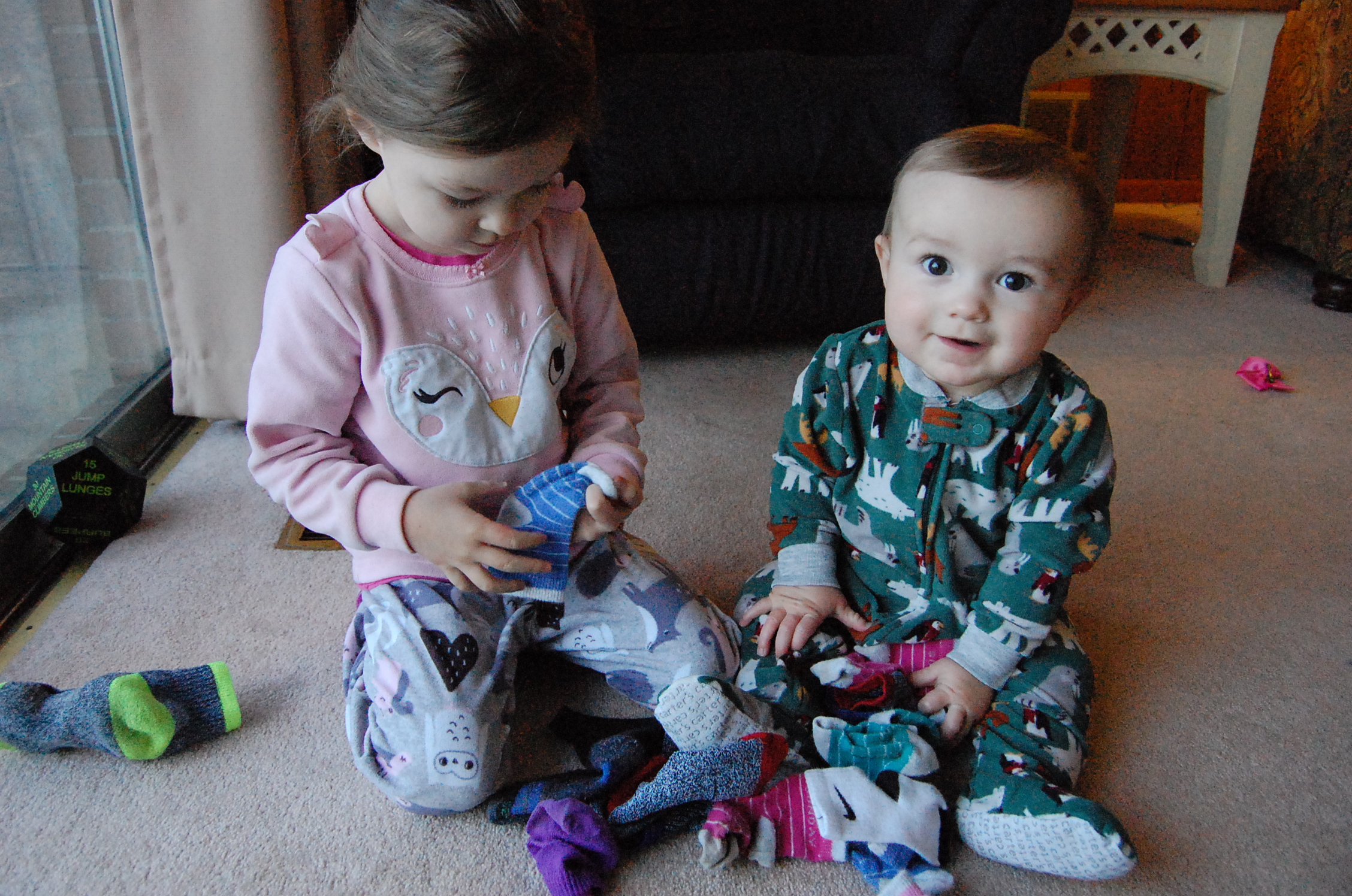 chores for kids, matching socks