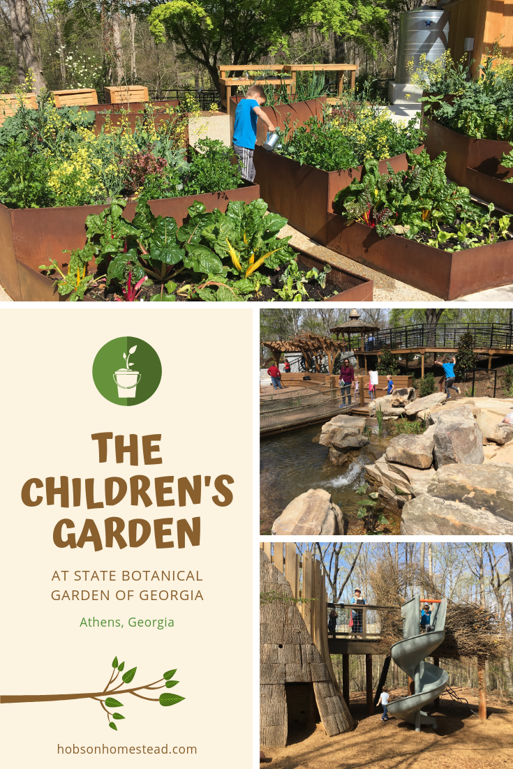 The Children's Garden at State Botanical Gardens of Georgia