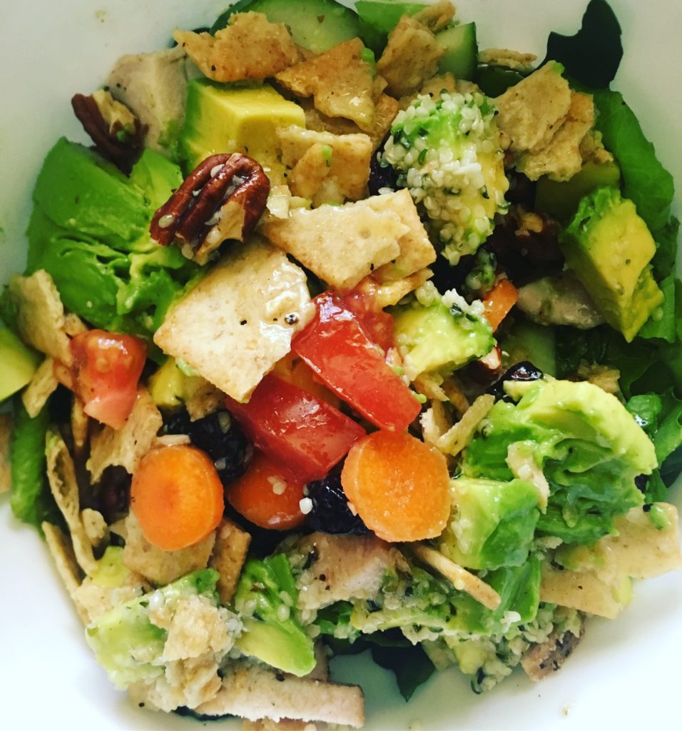 hydroponic salad Hobson Homestead