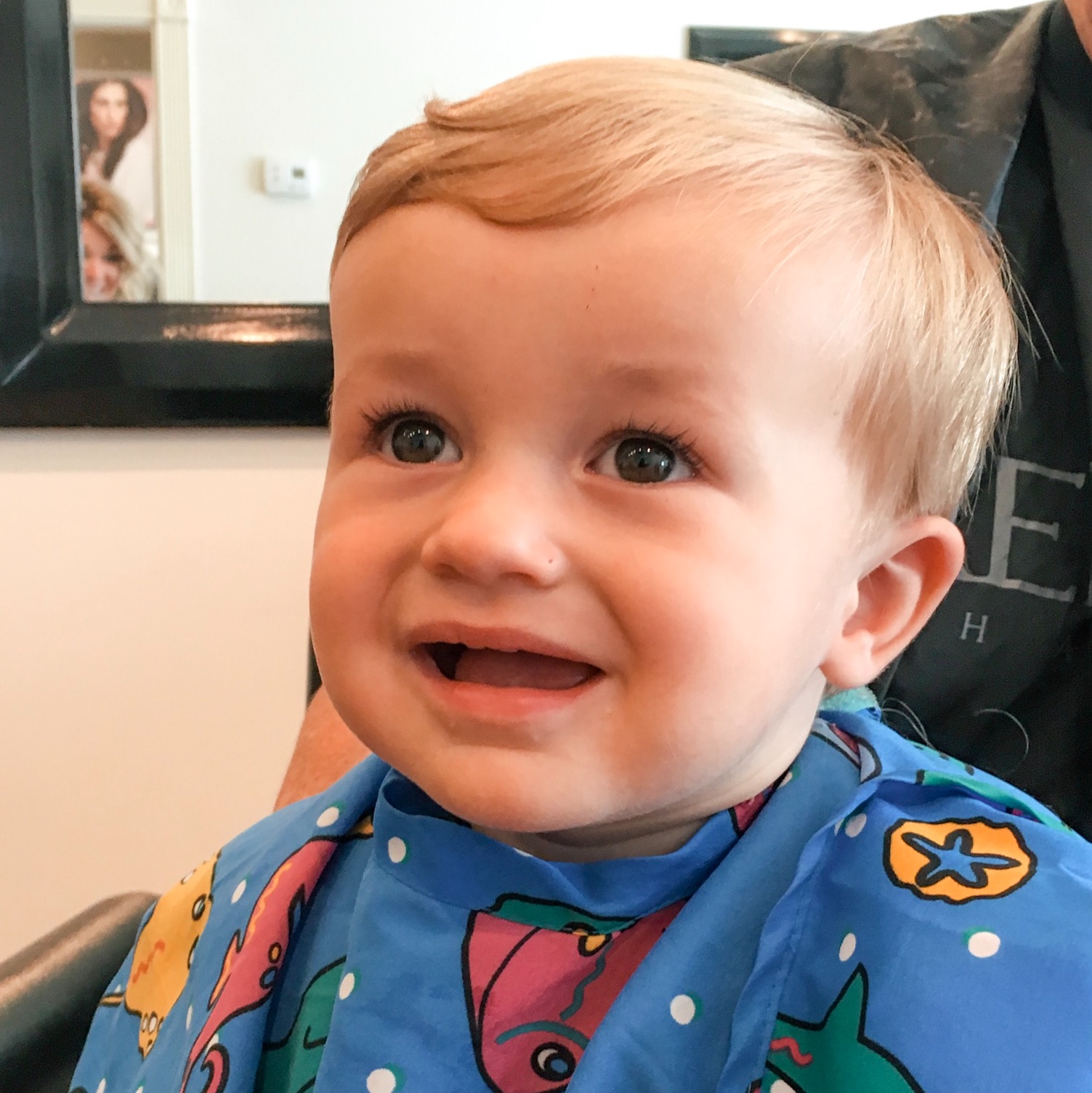 baby's first haircut