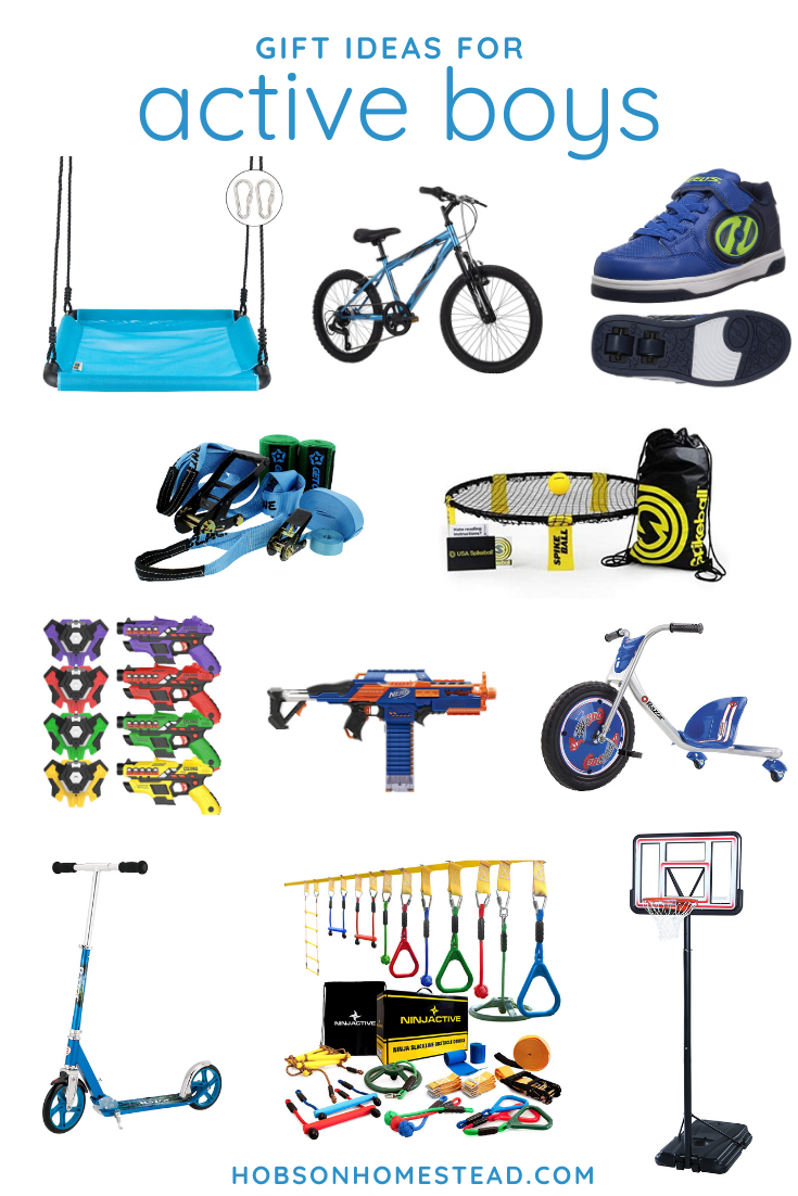 gifts for active boys