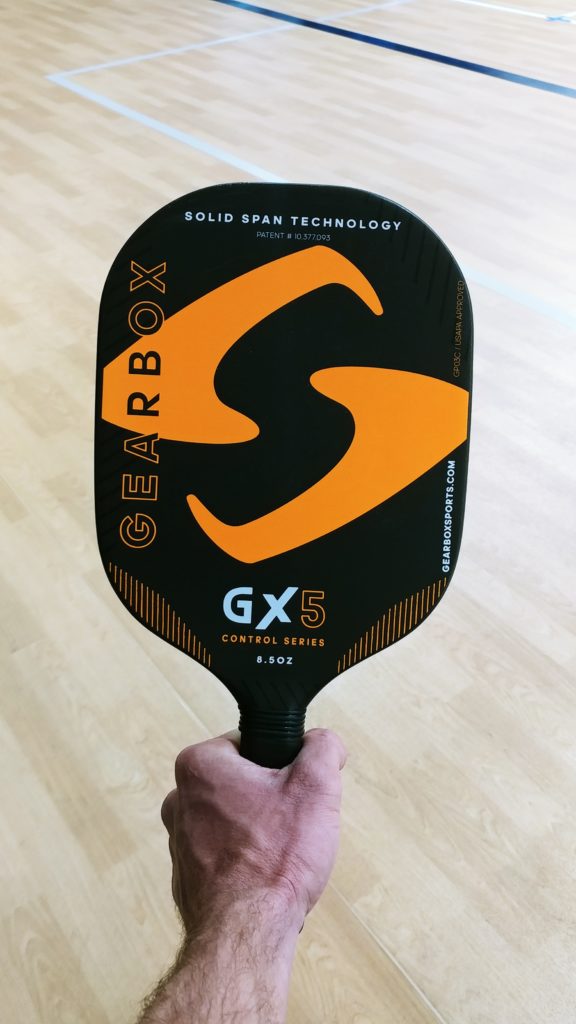Pickleball paddle reviews: Gearbox GX5 Wide Paddle
