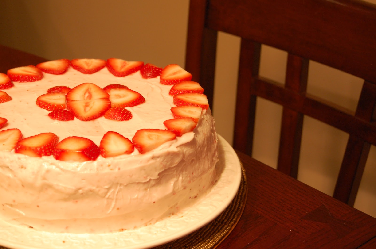 gluten free strawberry cake