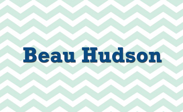baby boy name beau hudson