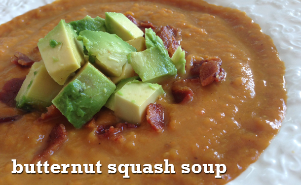 butternut squash soup paleo
