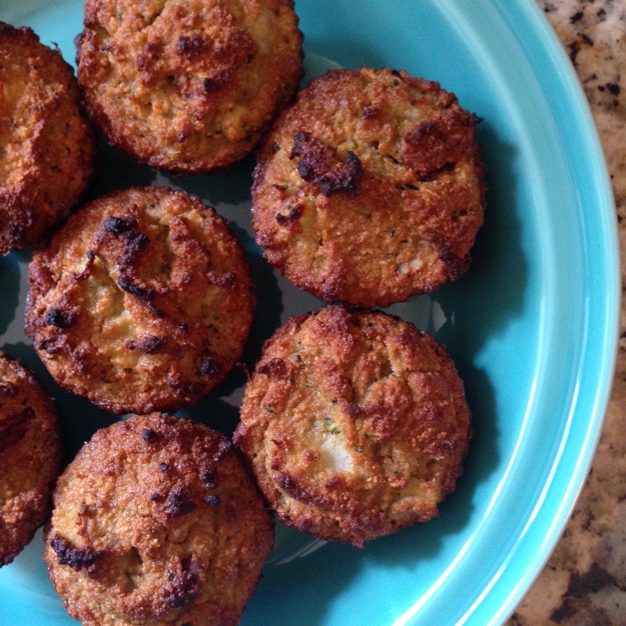 paleo pear zucchini muffins