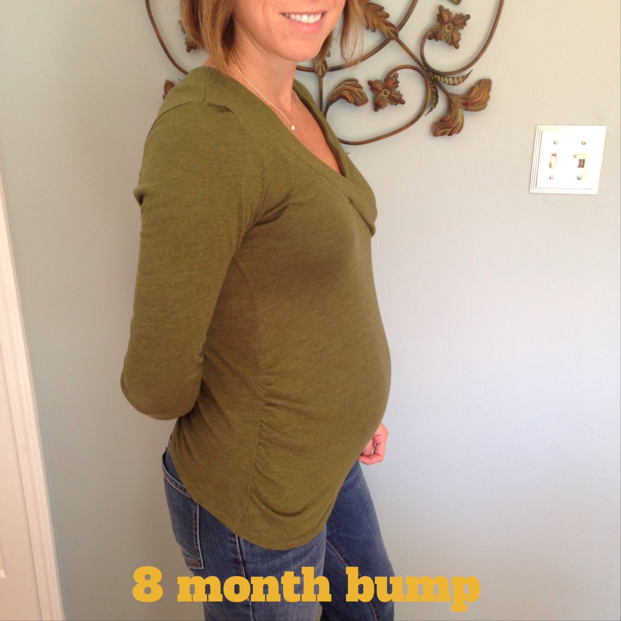 8 month bump