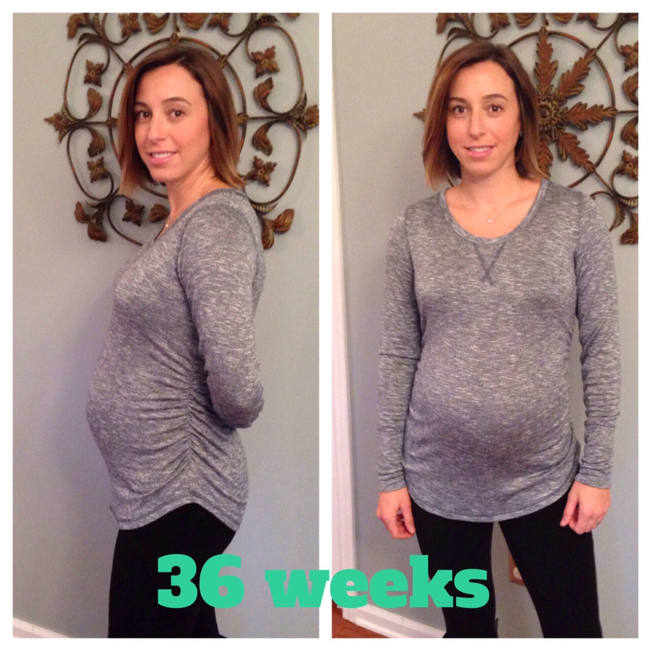 36 week bump