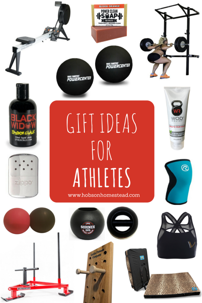 Gift Ideas for Athletes The Hobson Homestead