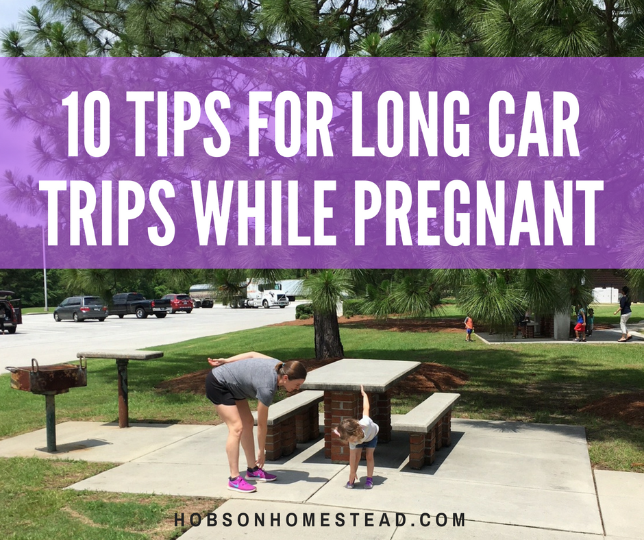 How To Survive Long Car Trips While Pregnant The Hobson Homestead