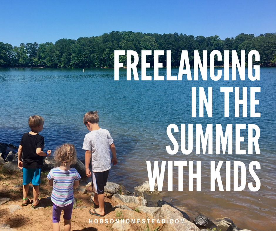 Freelancing in the Summer With Kids