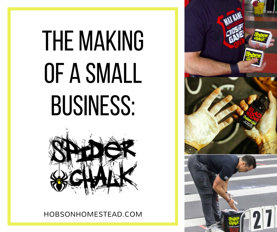 spider chalk small business startup