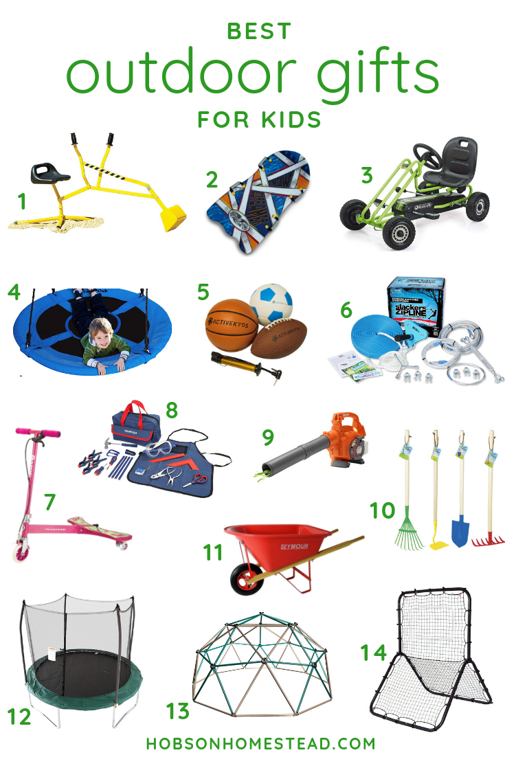 outdoor gifts for kids