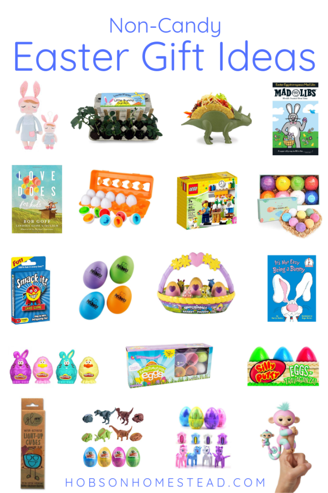 Ideas for NonCandy Easter Gifts The Hobson Homestead