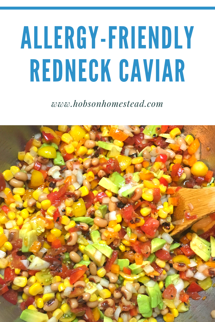 Allergy-friendly redneck caviar