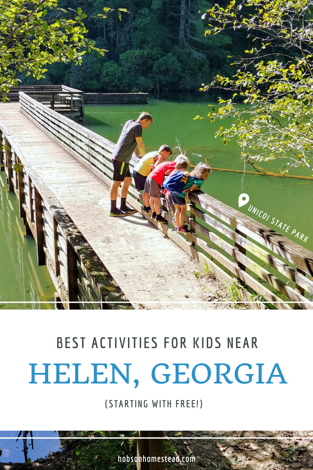 best activities for kids near helen, georgia