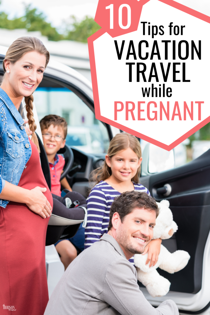 Tips for car trips while pregnant