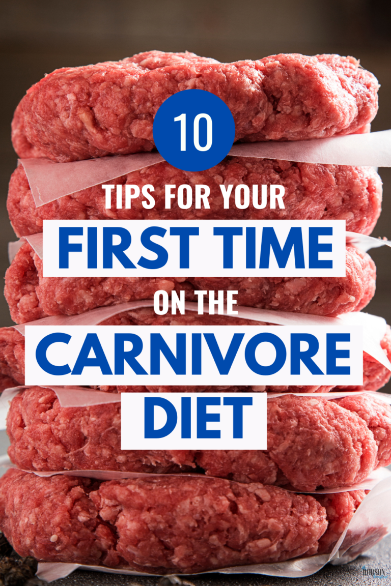 10 Tips for Your First Time on the Carnivore Diet The Hobson Homestead