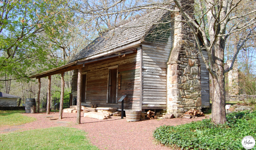 Sautee Nacoochee Center slave cabin