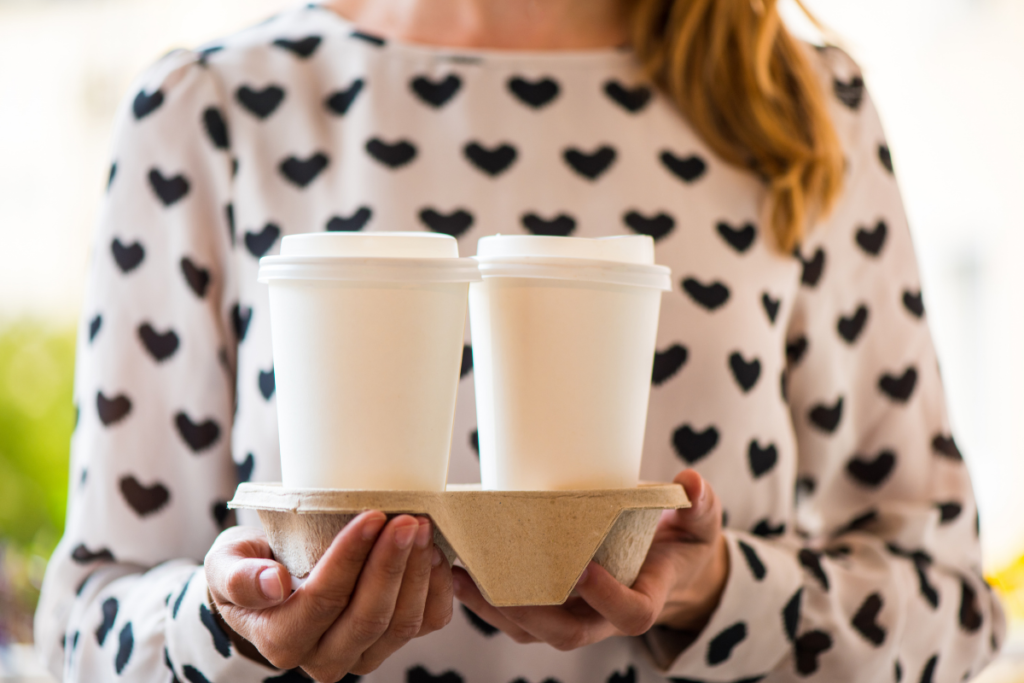coffee delivery, quick ways to show hospitality