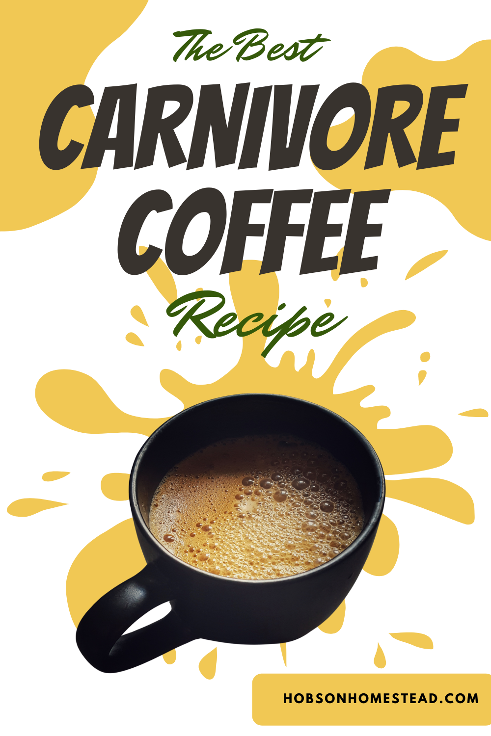carnivore diet coffee recipe