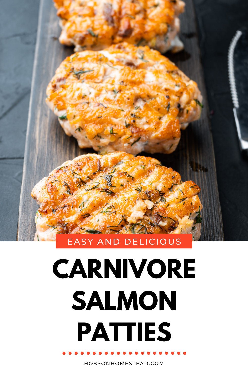 carnivore diet salmon patties