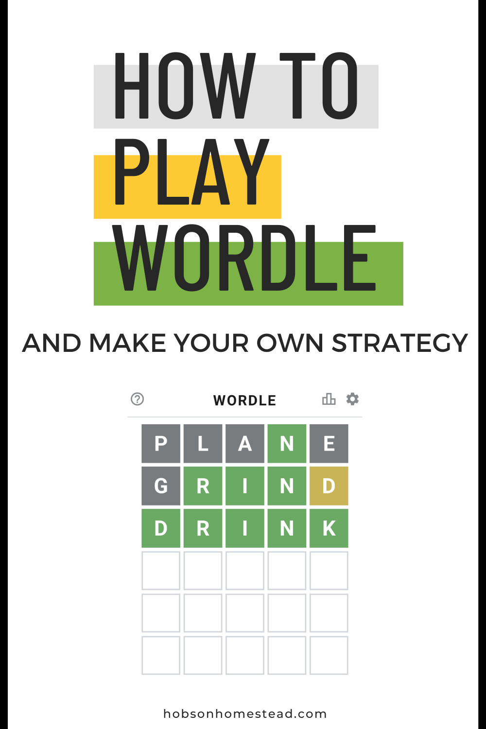 How to play Wordle 