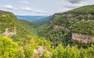 cloudland canyon state park in georgia