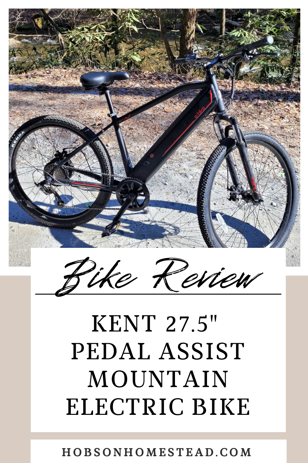 Kent 27.5 Electric Mountain Bike Review
