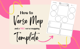 Free Verse Mapping Template and instructions