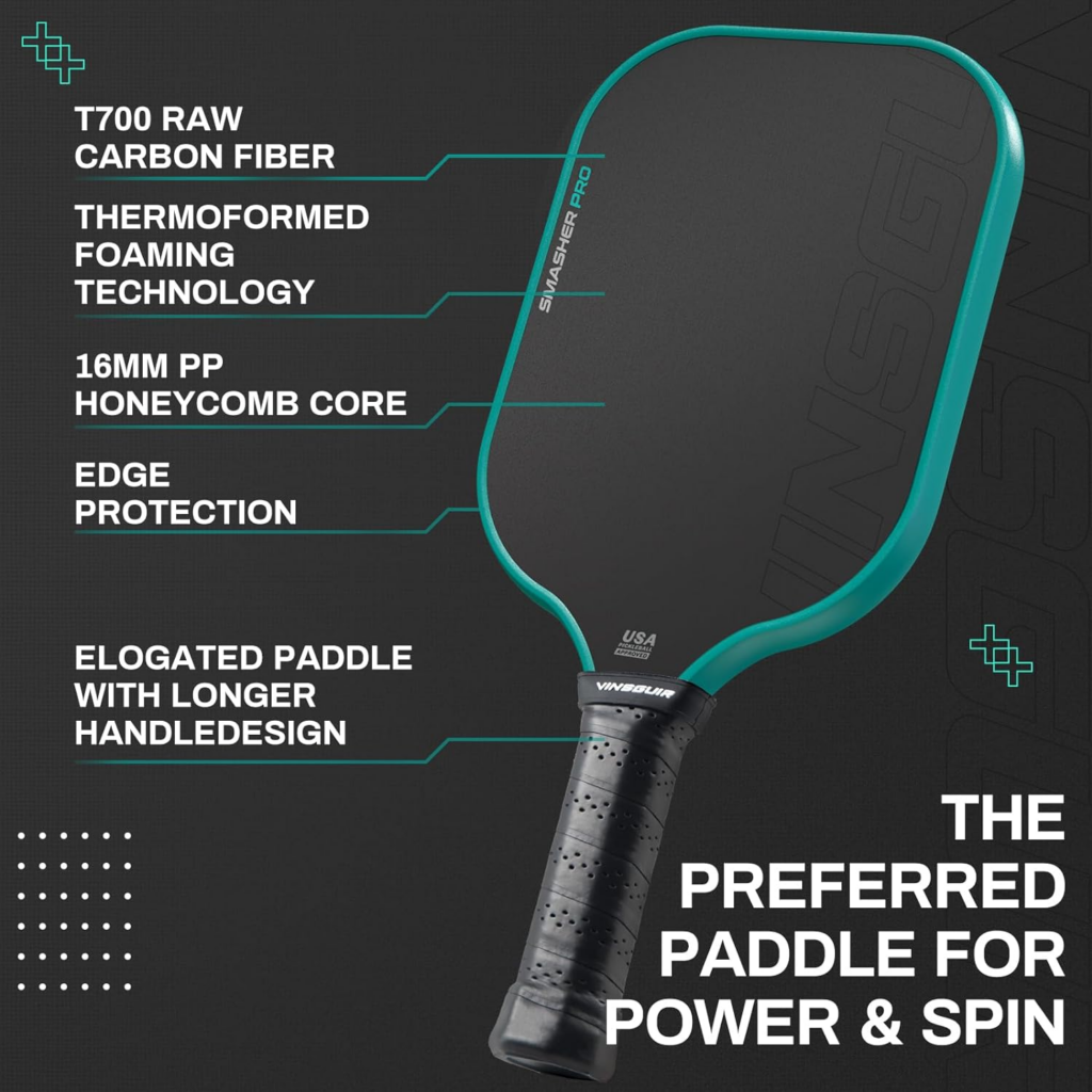 vinsuir smasher pro pickleball paddle review