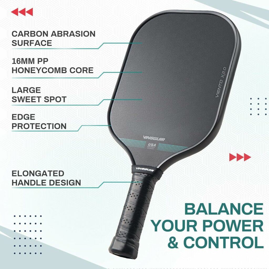 vinsuir x2.0 pickleball paddle review